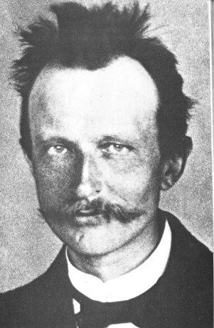 Max Planck, black and white portrait